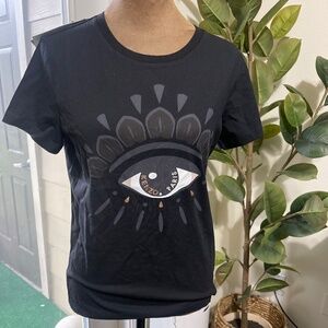 Kenzo Paris Eye T-Shirt size S color black